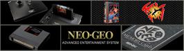 Arcade Cabinet Marquee for Fatal Fury - King of Fighters.