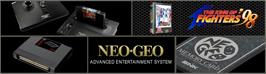 Arcade Cabinet Marquee for King Of Fighters '98 - The Slugfest / King Of Fighters '98 - Dream Match Never Ends, The.