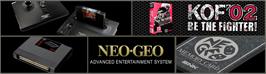 Arcade Cabinet Marquee for King Of Fighters 2002, The.