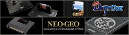 Arcade Cabinet Marquee for Neo Drift Out - New Technology.