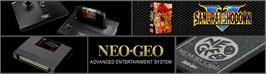 Arcade Cabinet Marquee for Samurai Shodown 5.