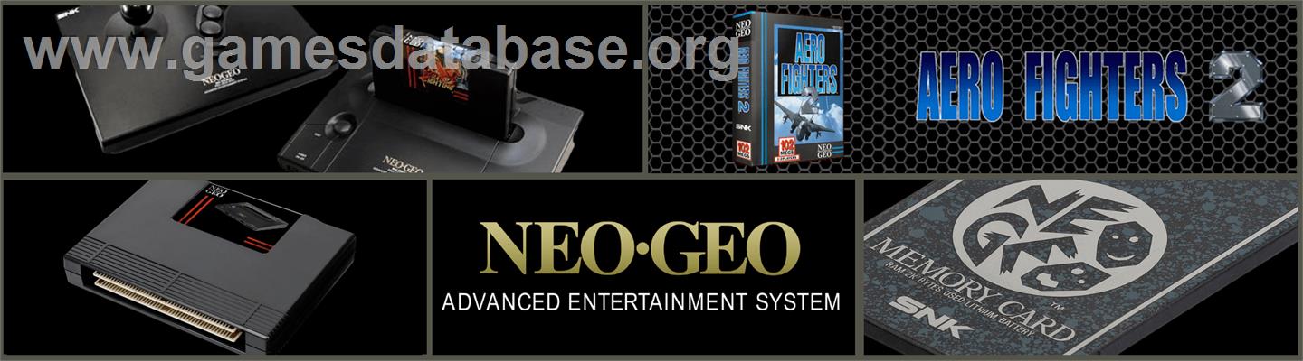 Aero Fighters 2 - SNK Neo-Geo AES - Artwork - Marquee