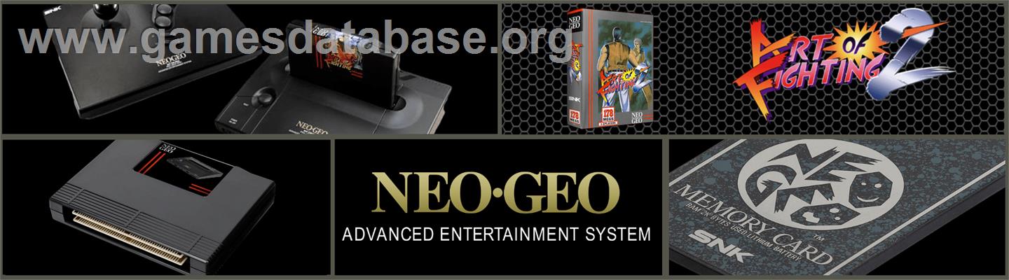 Art of Fighting 2 - SNK Neo-Geo AES - Artwork - Marquee