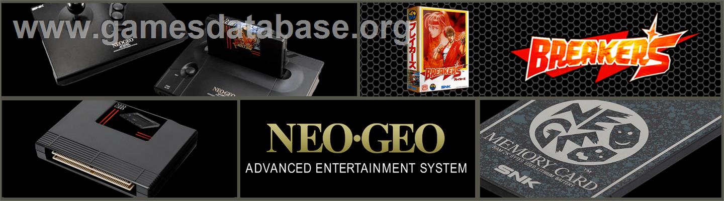 Breakers - SNK Neo-Geo AES - Artwork - Marquee