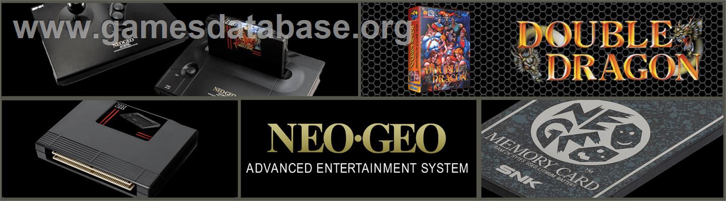Double Dragon - SNK Neo-Geo AES - Artwork - Marquee