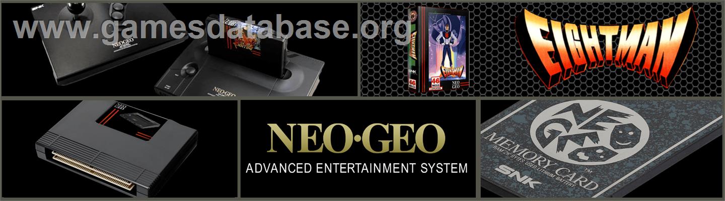 Eight Man - SNK Neo-Geo AES - Artwork - Marquee