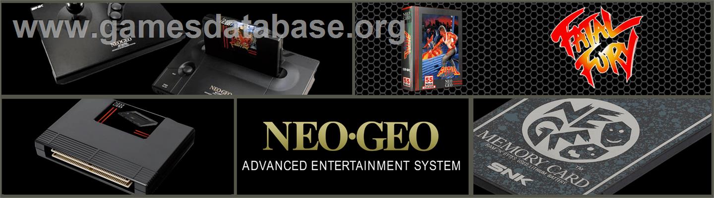 Fatal Fury - King of Fighters - SNK Neo-Geo AES - Artwork - Marquee