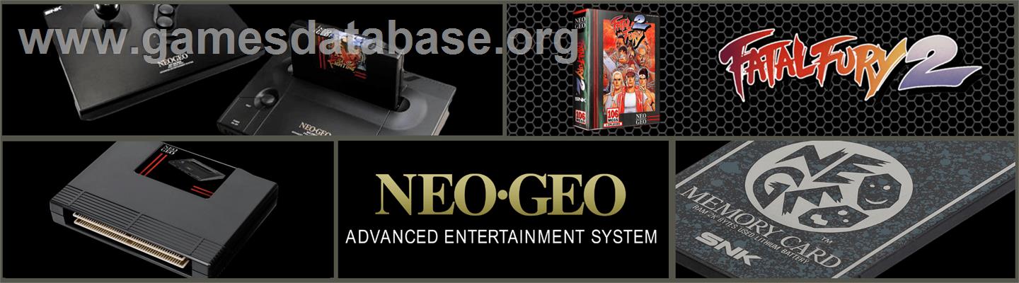Fatal Fury 2 - SNK Neo-Geo AES - Artwork - Marquee