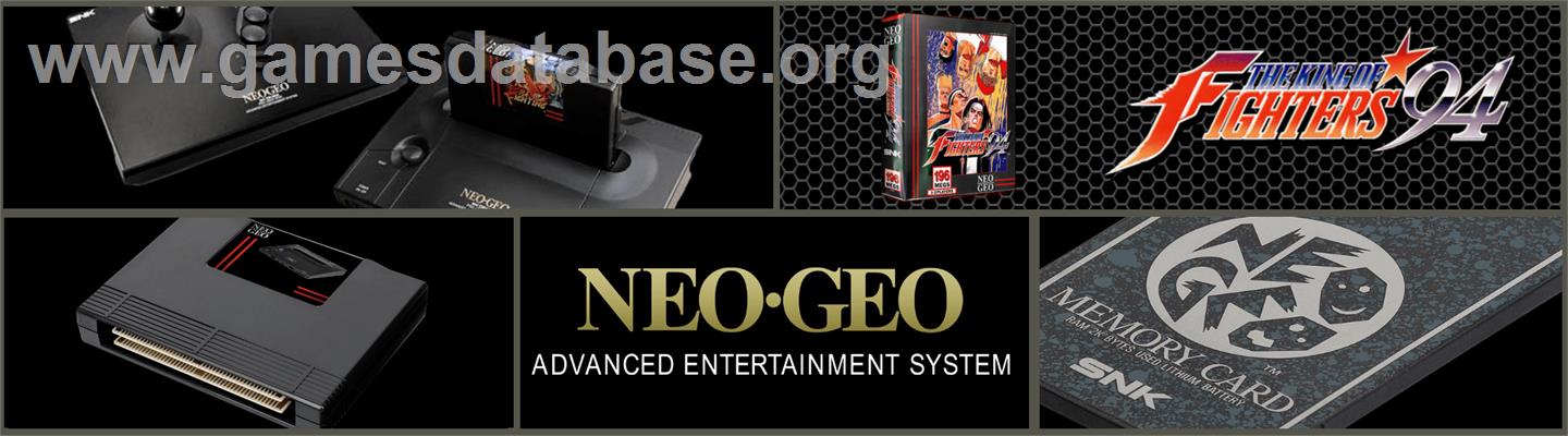 King Of Fighters '94, The - SNK Neo-Geo AES - Artwork - Marquee