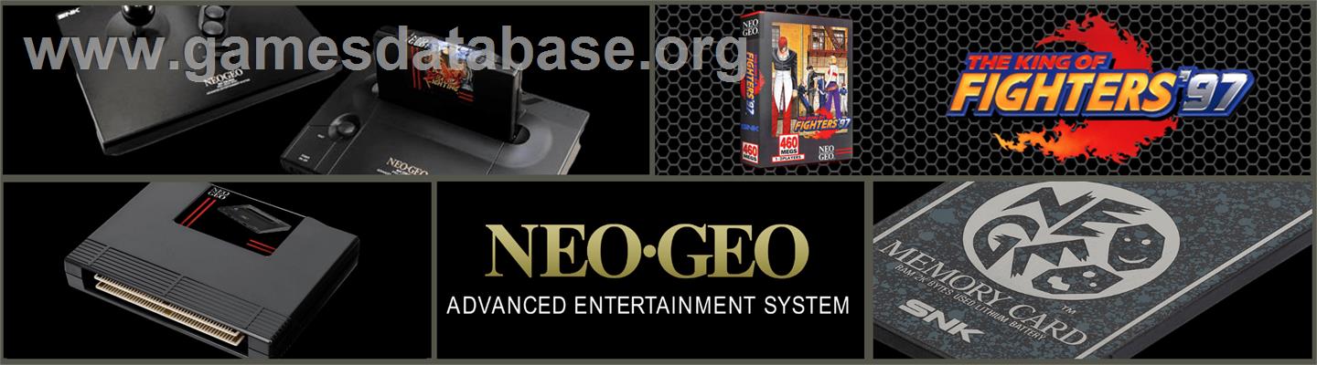 King Of Fighters '97, The - SNK Neo-Geo AES - Artwork - Marquee