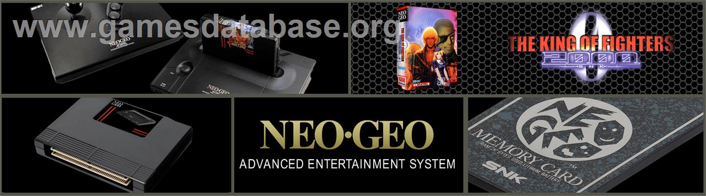 King Of Fighters 2000, The - SNK Neo-Geo AES - Artwork - Marquee