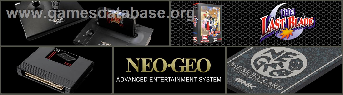 Last Blade, The - SNK Neo-Geo AES - Artwork - Marquee