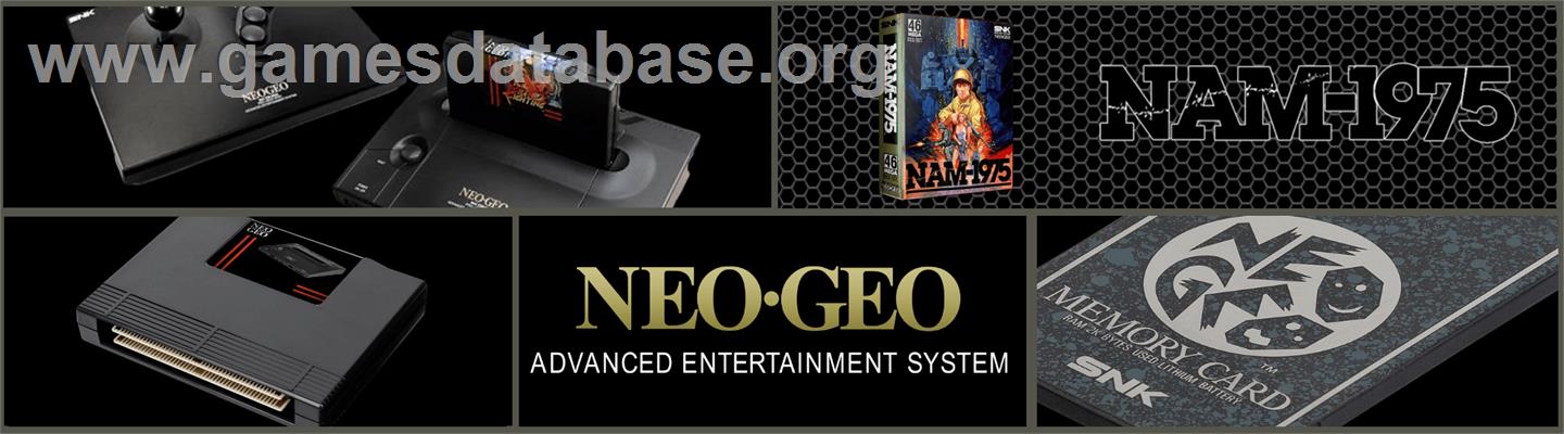 NAM-1975 - SNK Neo-Geo AES - Artwork - Marquee