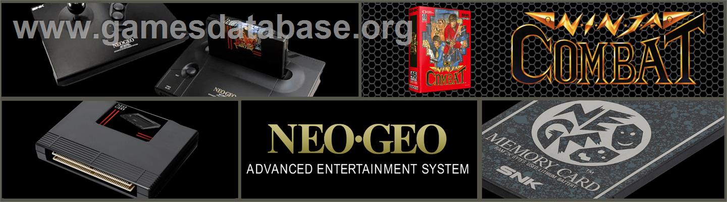 Ninja Combat - SNK Neo-Geo AES - Artwork - Marquee