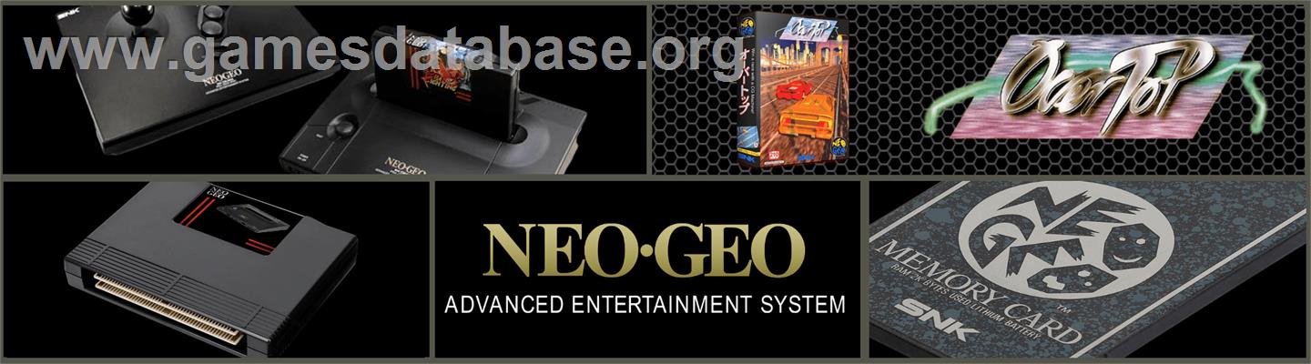Over Top - SNK Neo-Geo AES - Artwork - Marquee