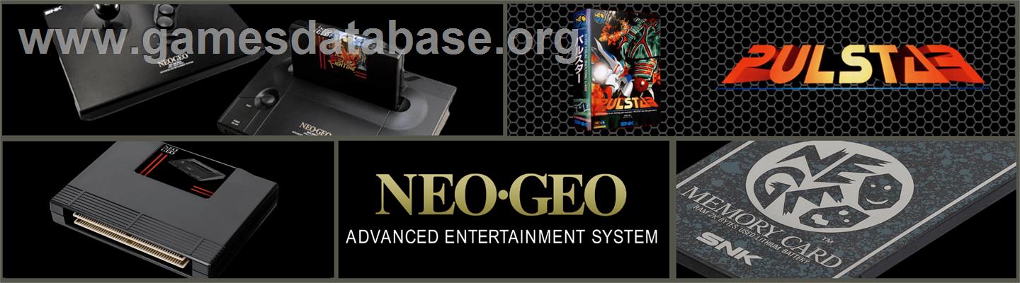 Pulstar - SNK Neo-Geo AES - Artwork - Marquee