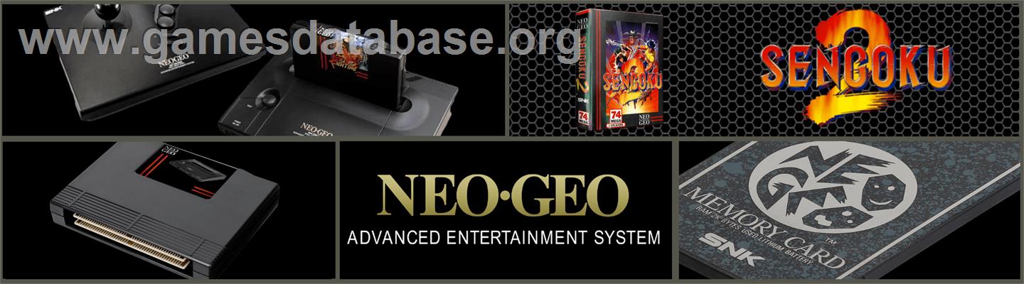 Sengoku 2 - SNK Neo-Geo AES - Artwork - Marquee