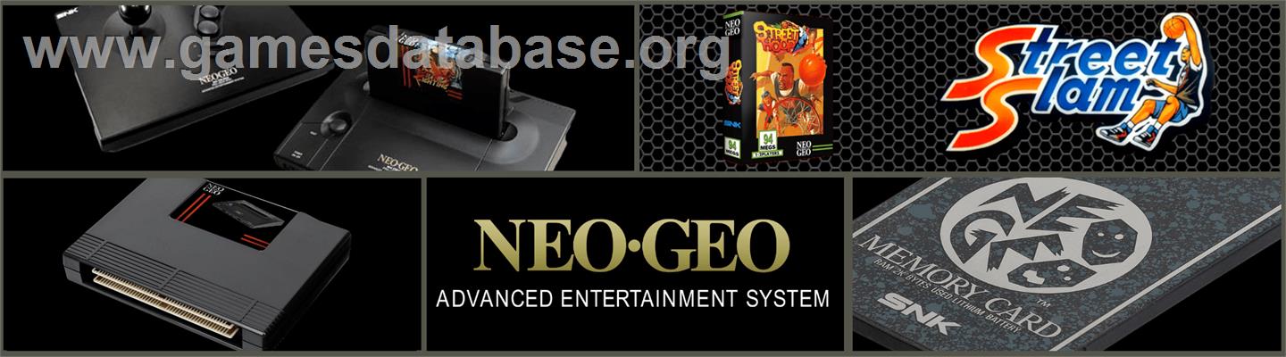 Street Hoop - SNK Neo-Geo AES - Artwork - Marquee