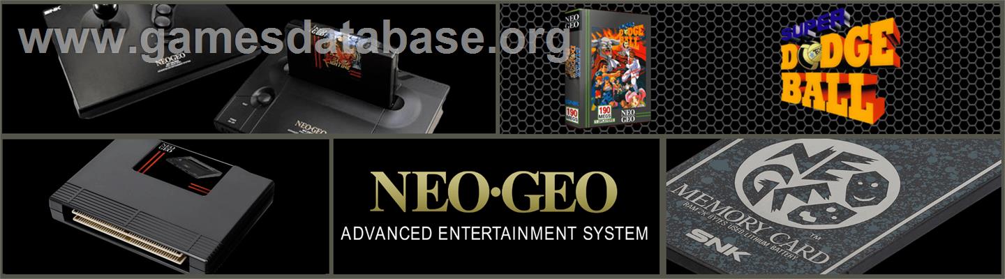 Super Dodge Ball - SNK Neo-Geo AES - Artwork - Marquee