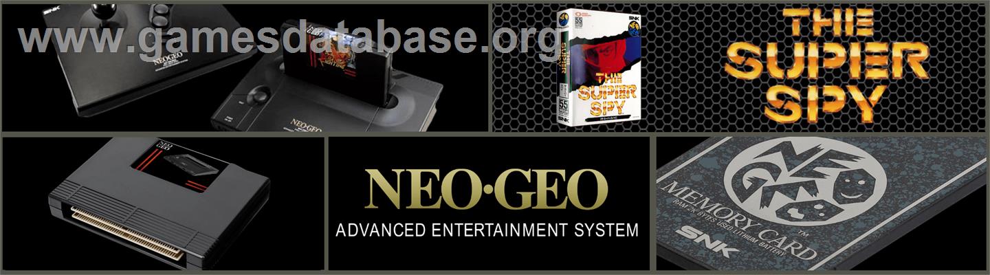 The Super Spy - SNK Neo-Geo AES - Artwork - Marquee