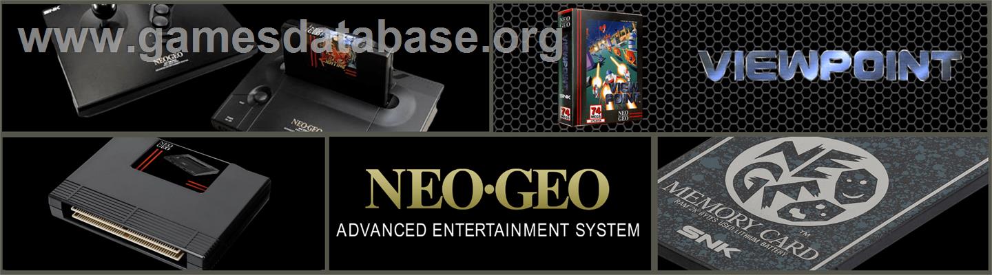 Viewpoint - SNK Neo-Geo AES - Artwork - Marquee