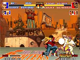 In game image of King Of Fighters '94, The on the SNK Neo-Geo AES.