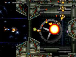 In game image of Last Hope on the SNK Neo-Geo AES.