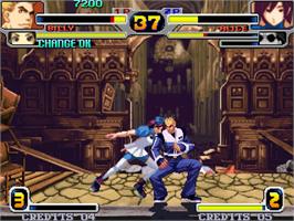 In game image of Rage Of The Dragons on the SNK Neo-Geo AES.