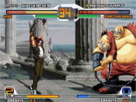 In game image of SNK vs. Capcom - SVC Chaos on the SNK Neo-Geo AES.