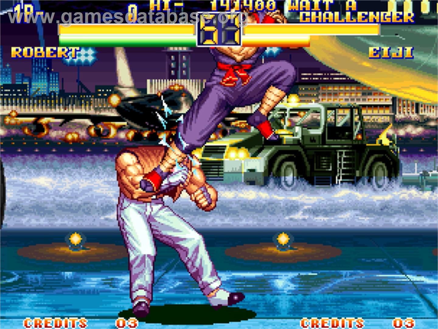 Art of Fighting 2 - SNK Neo-Geo AES - Artwork - In Game