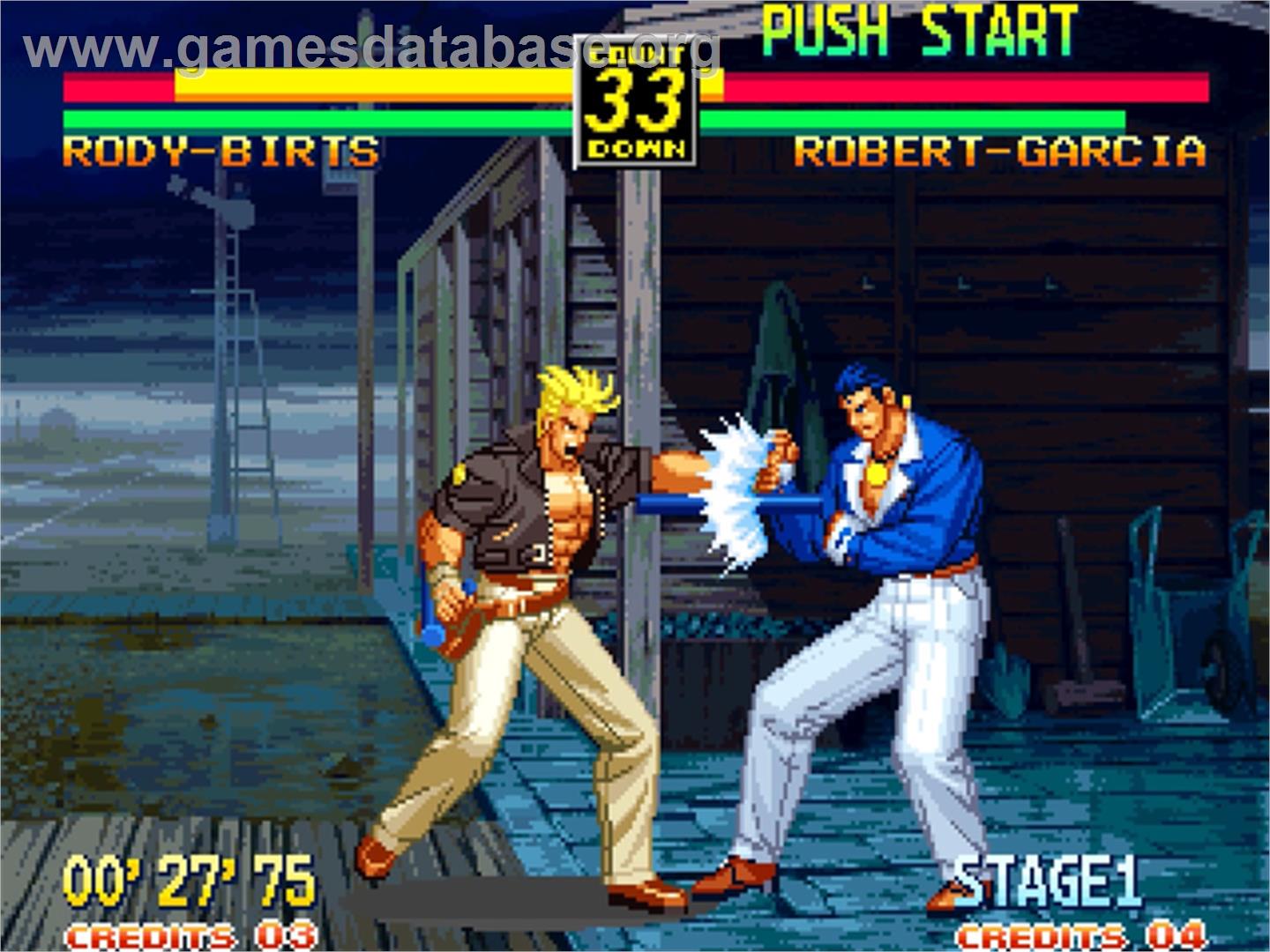 Art of Fighting 3 - The Path of the Warrior - SNK Neo-Geo AES - Artwork - In Game