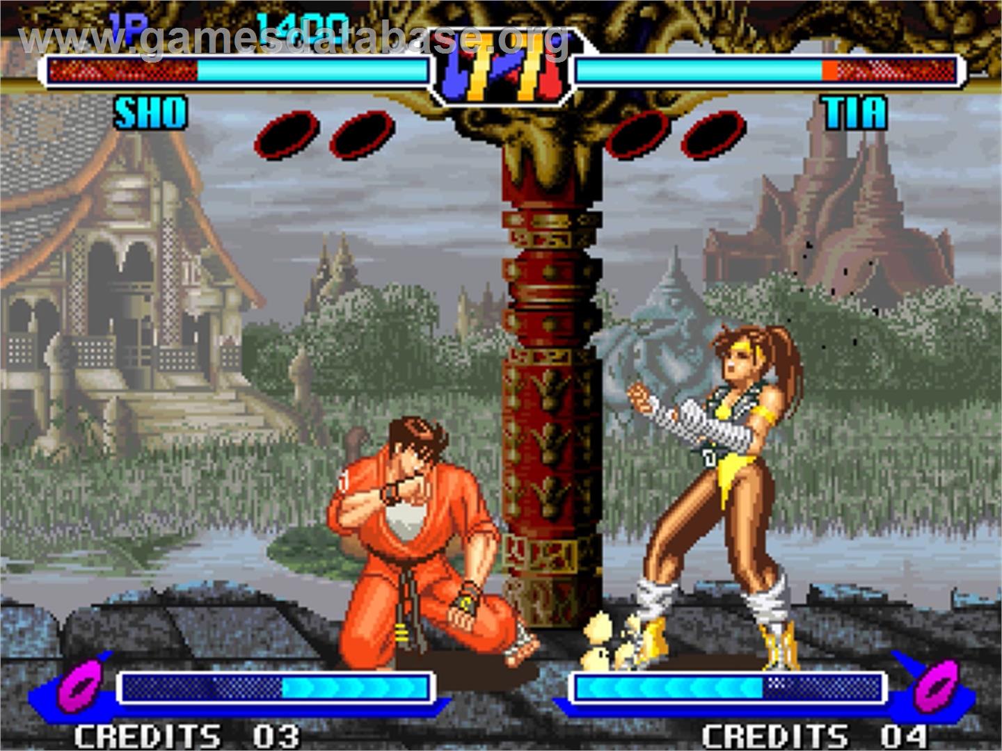 Breakers Revenge - SNK Neo-Geo AES - Artwork - In Game