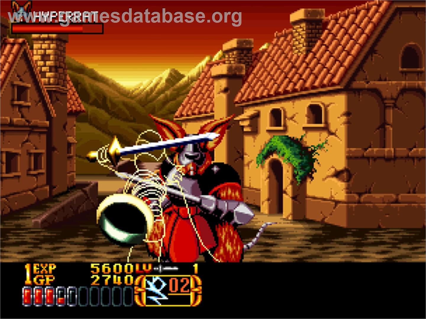 Crossed Swords 2 - SNK Neo-Geo AES - Artwork - In Game