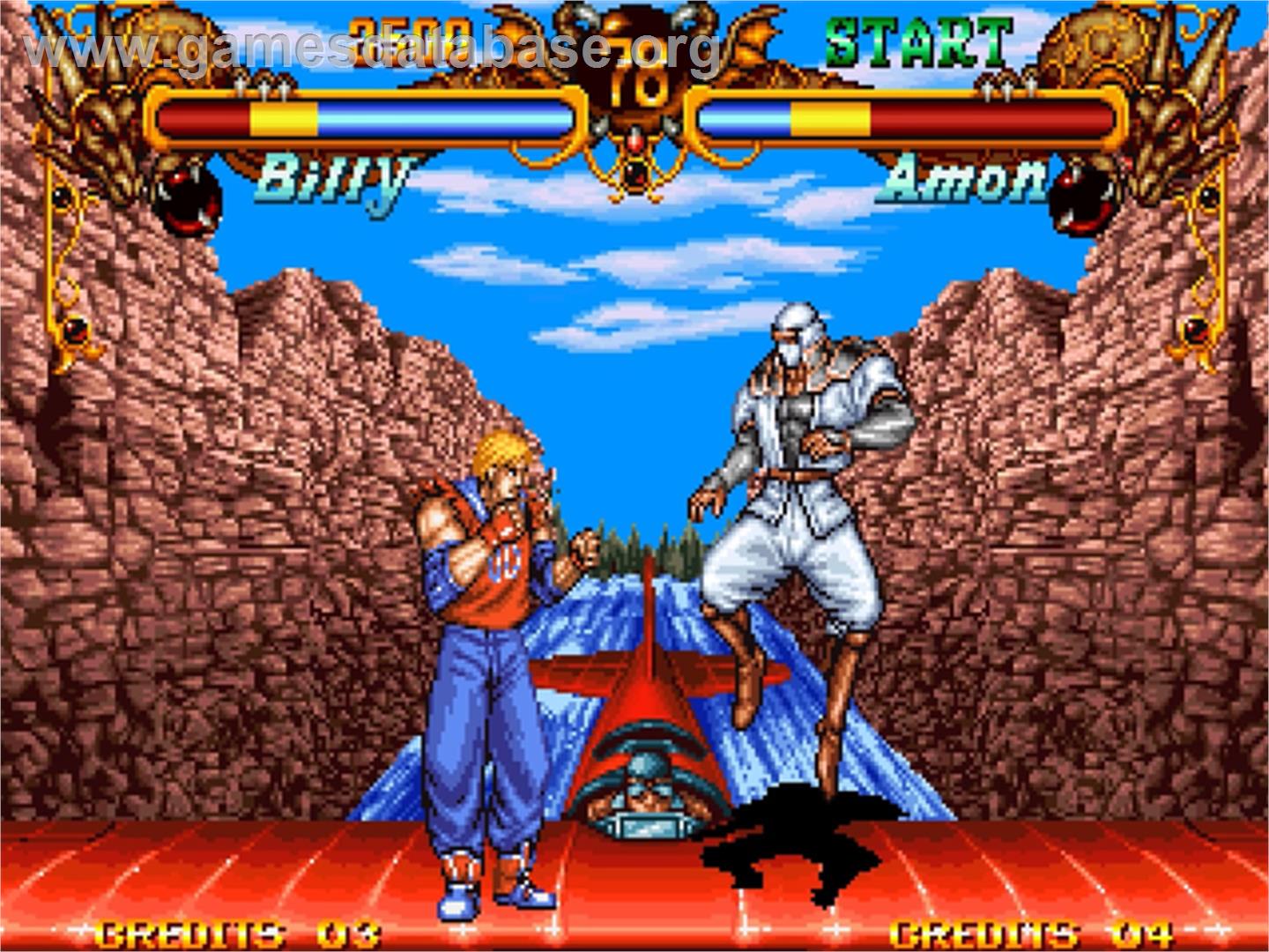 Double Dragon - SNK Neo-Geo AES - Artwork - In Game