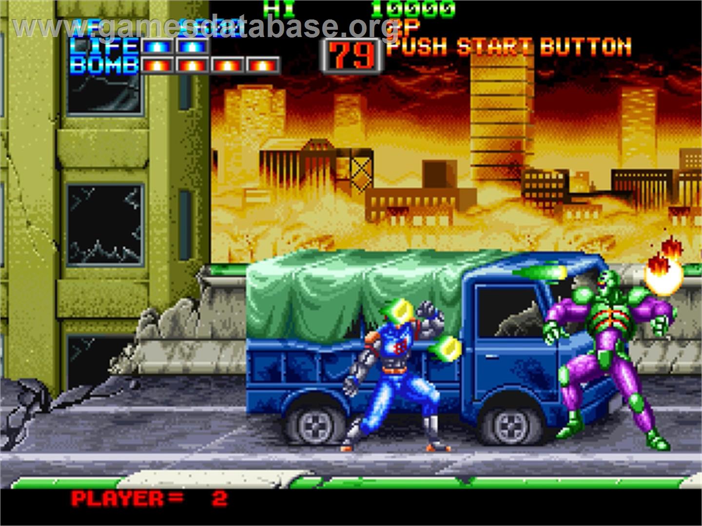 Eight Man - SNK Neo-Geo AES - Artwork - In Game