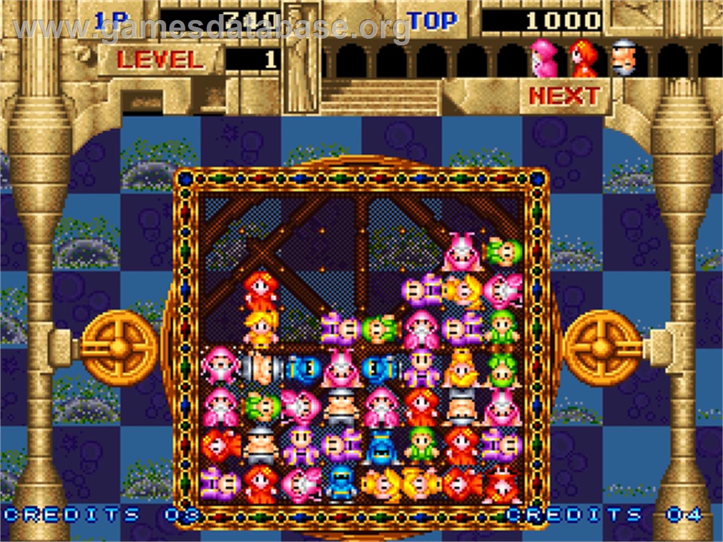 Gururin - SNK Neo-Geo AES - Artwork - In Game