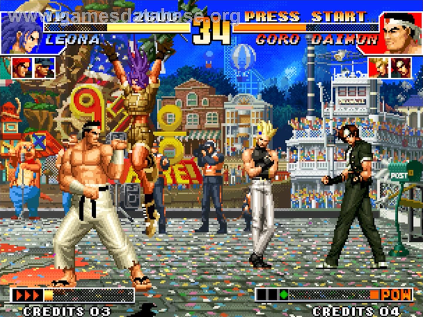 King Of Fighters '97, The - SNK Neo-Geo AES - Artwork - In Game