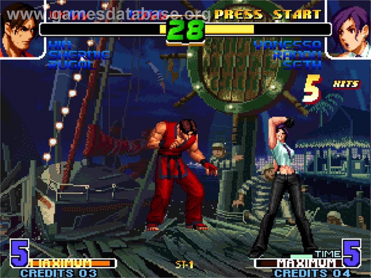 King Of Fighters 10th Anniversary, The - SNK Neo-Geo AES - Artwork - In Game