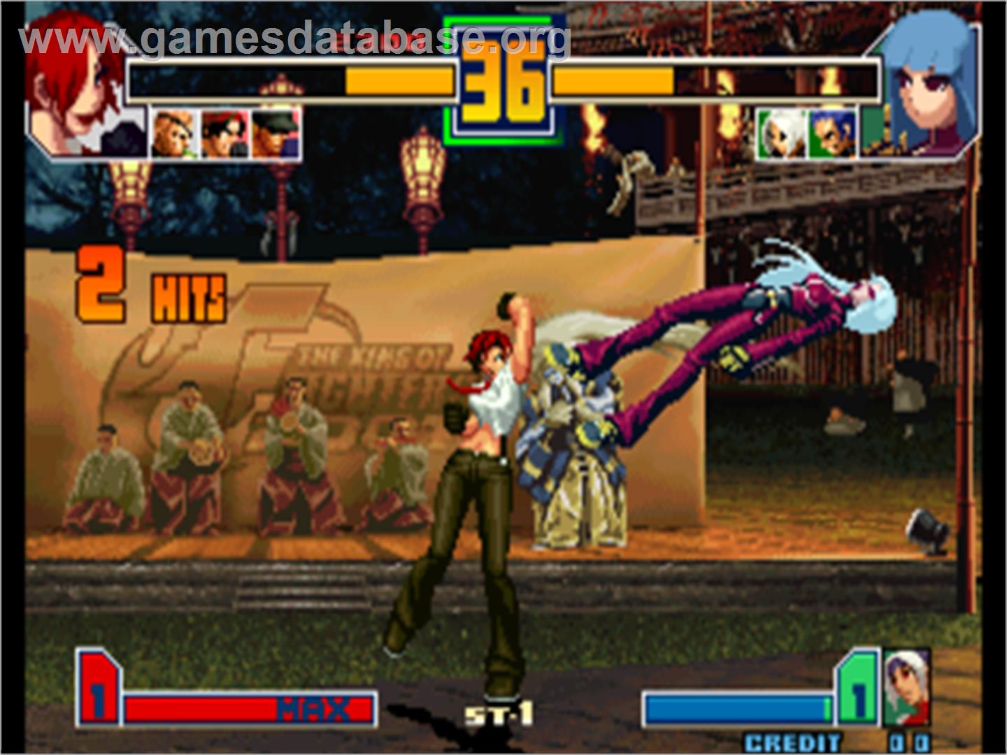 King Of Fighters 2001, The - SNK Neo-Geo AES - Artwork - In Game