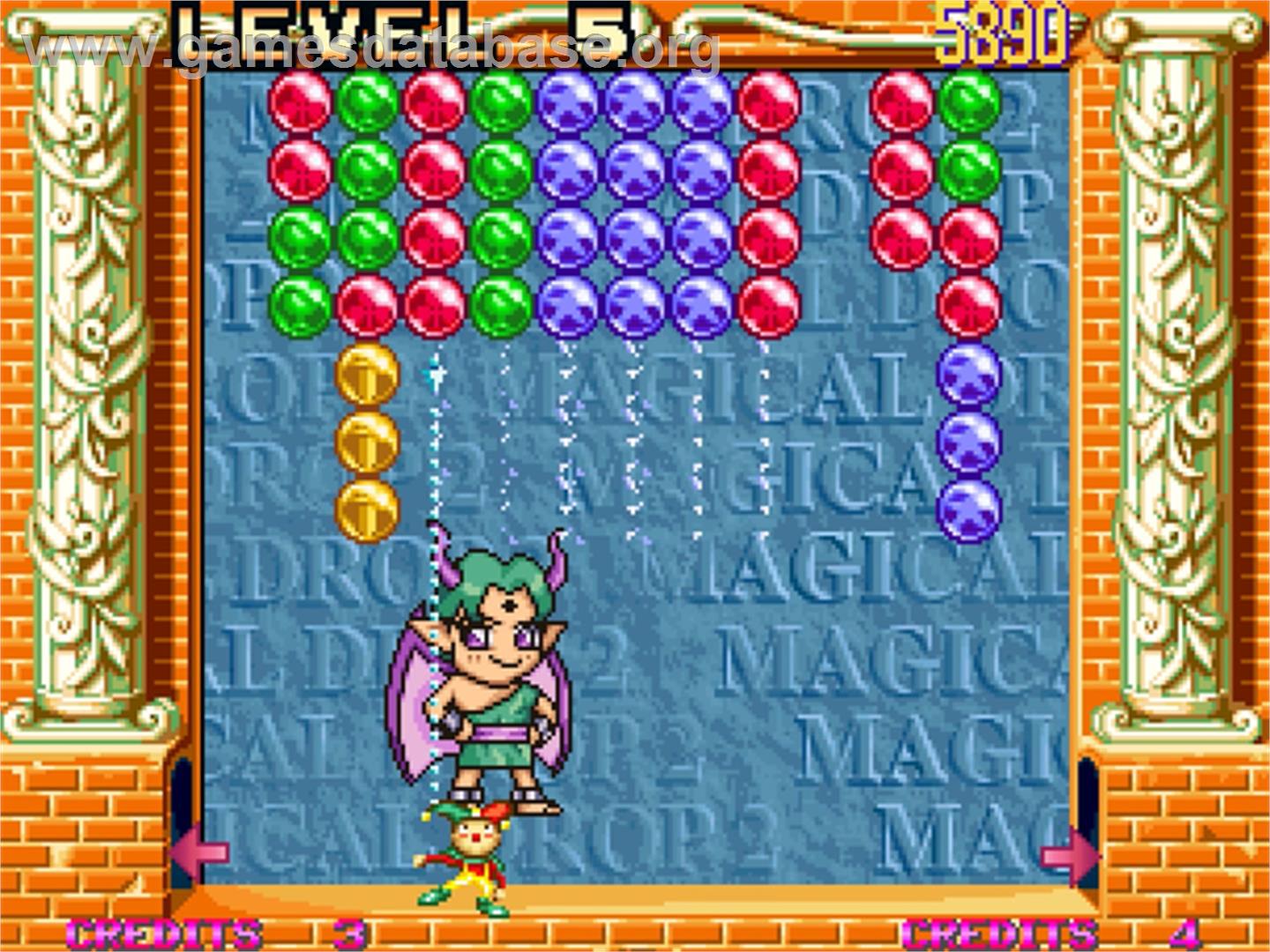 Magical Drop 2 - SNK Neo-Geo AES - Artwork - In Game