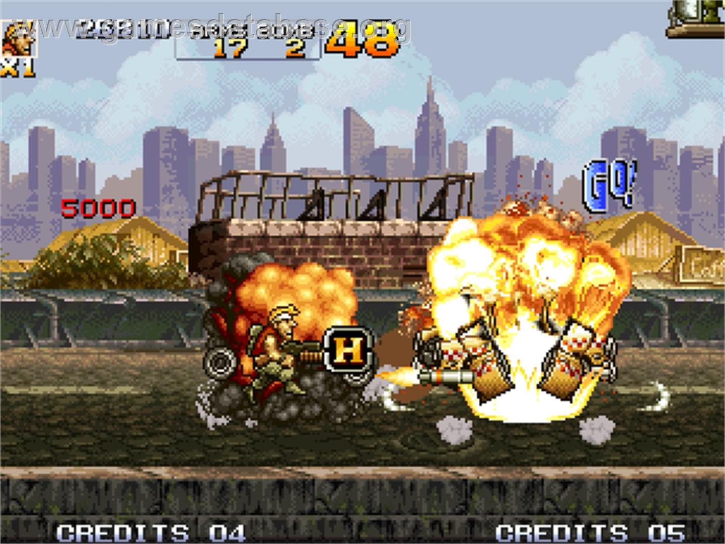 Metal Slug 4 - SNK Neo-Geo AES - Artwork - In Game