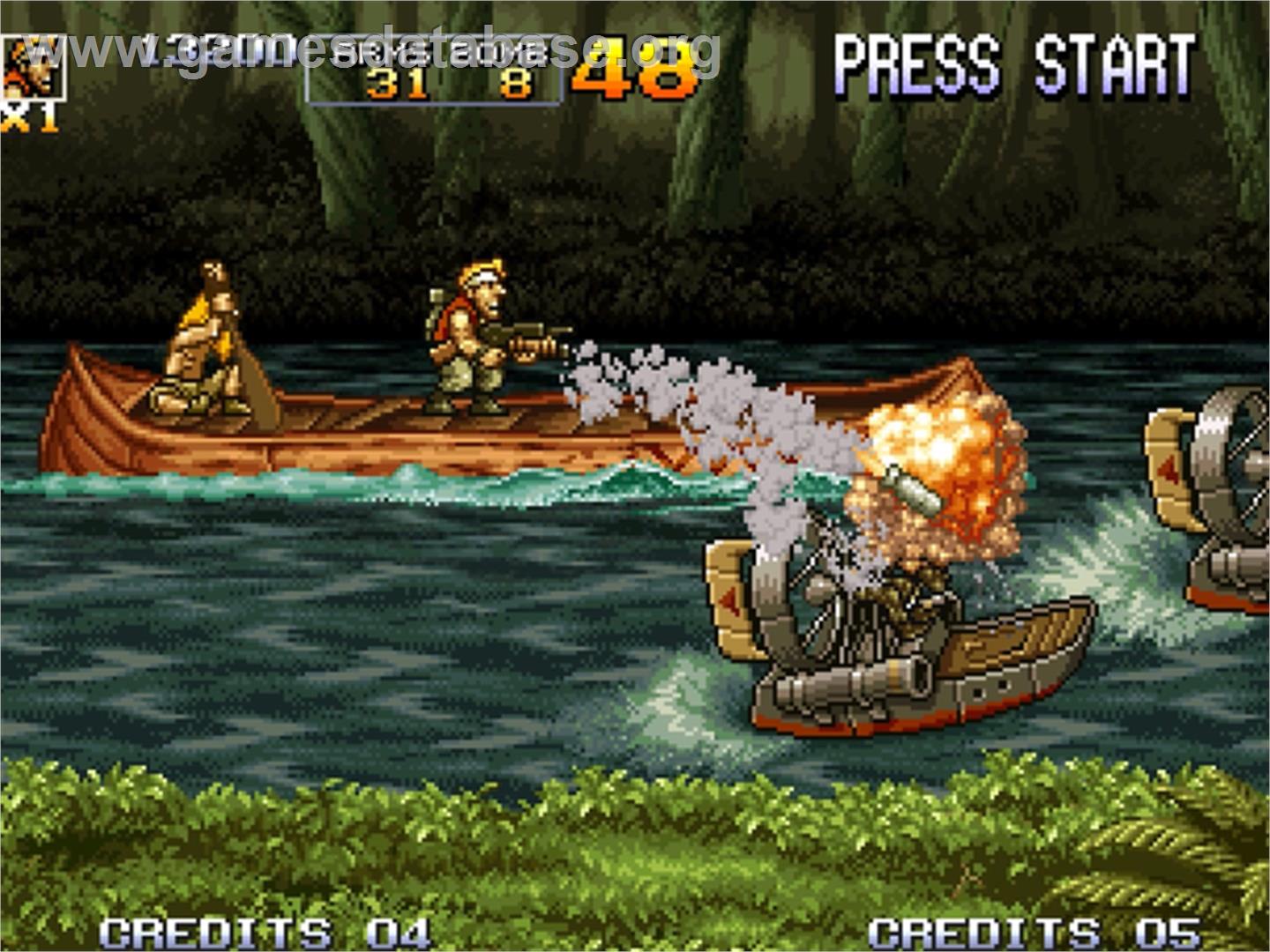 Metal Slug 5 - SNK Neo-Geo AES - Artwork - In Game