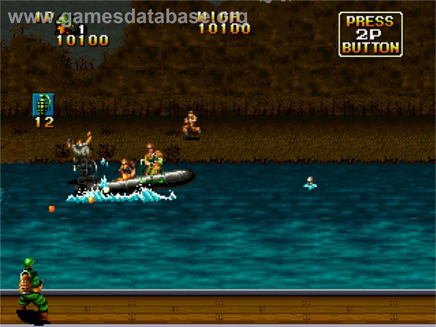 NAM-1975 - SNK Neo-Geo AES - Artwork - In Game