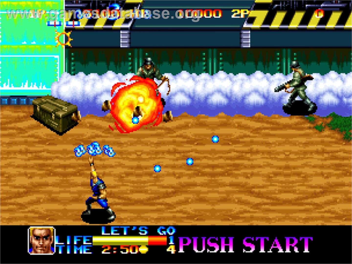 Ninja Commando - SNK Neo-Geo AES - Artwork - In Game