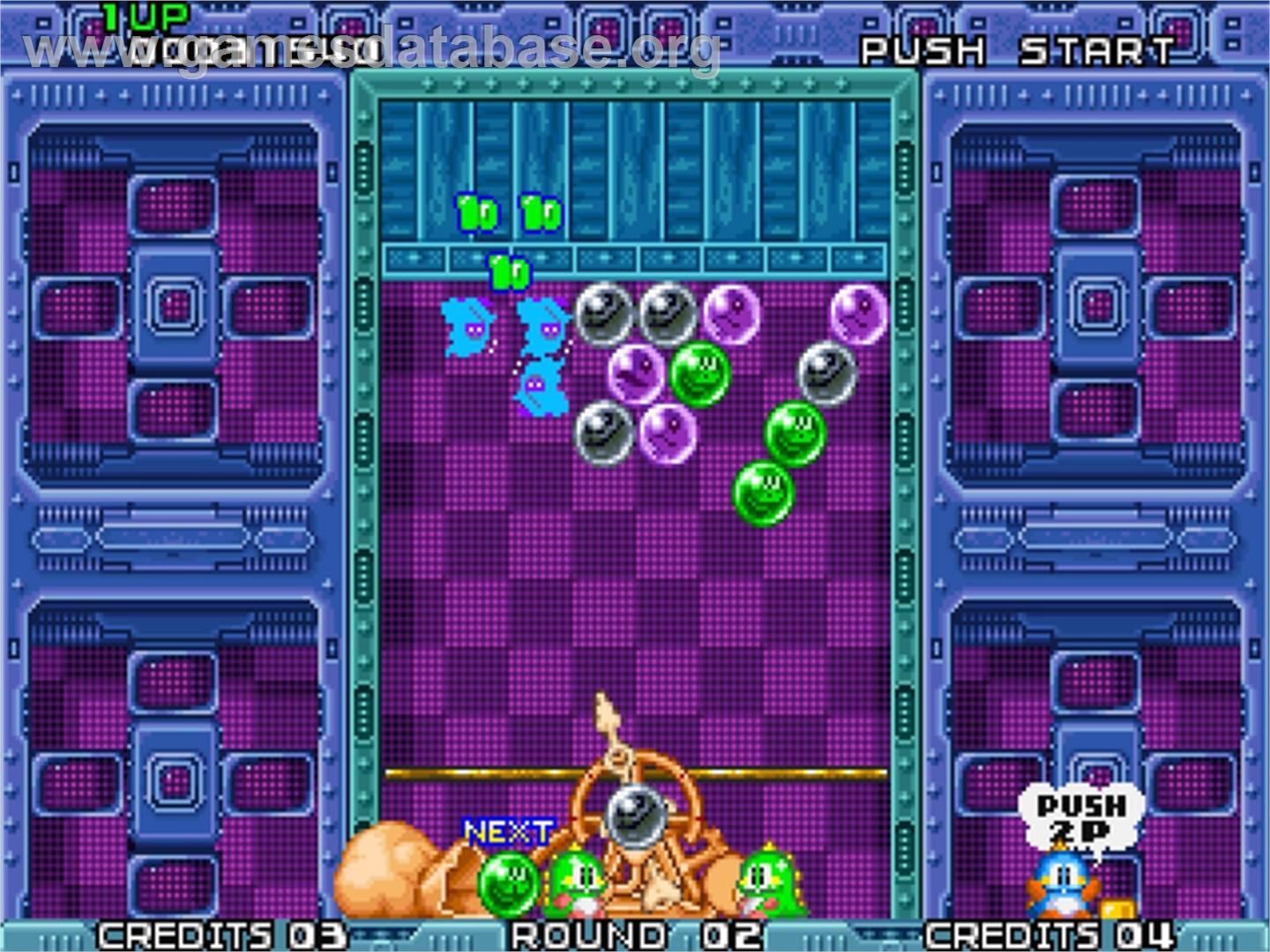 Puzzle Bobble - SNK Neo-Geo AES - Artwork - In Game