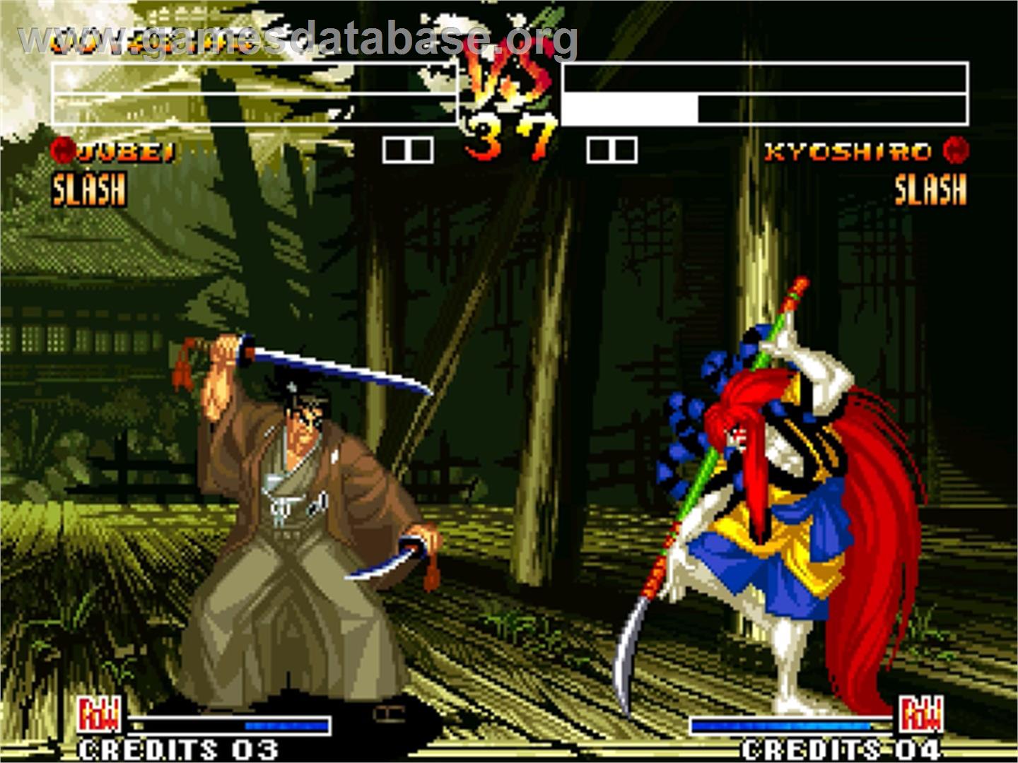 Samurai Shodown 4 - SNK Neo-Geo AES - Artwork - In Game