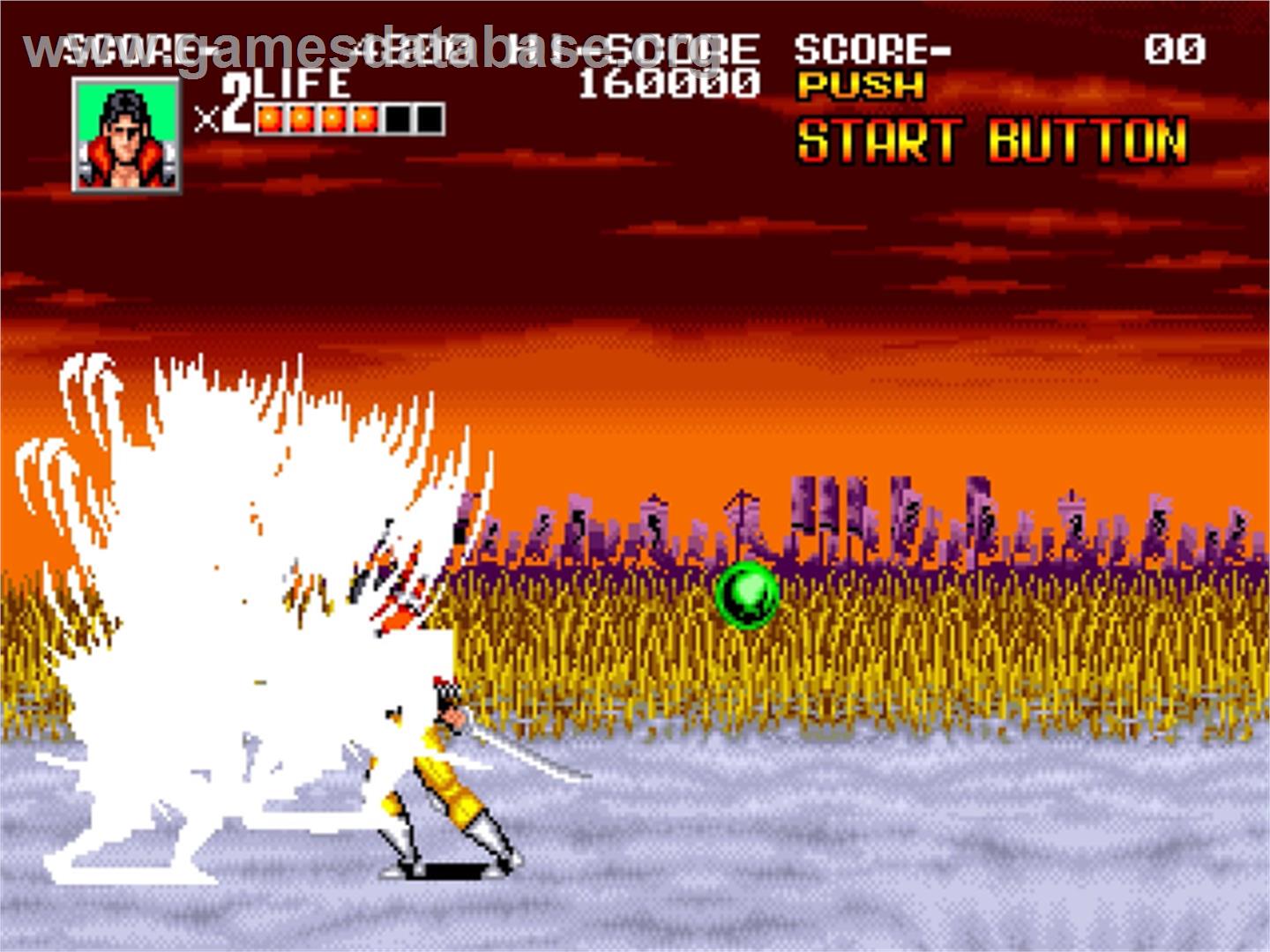 Sengoku - SNK Neo-Geo AES - Artwork - In Game