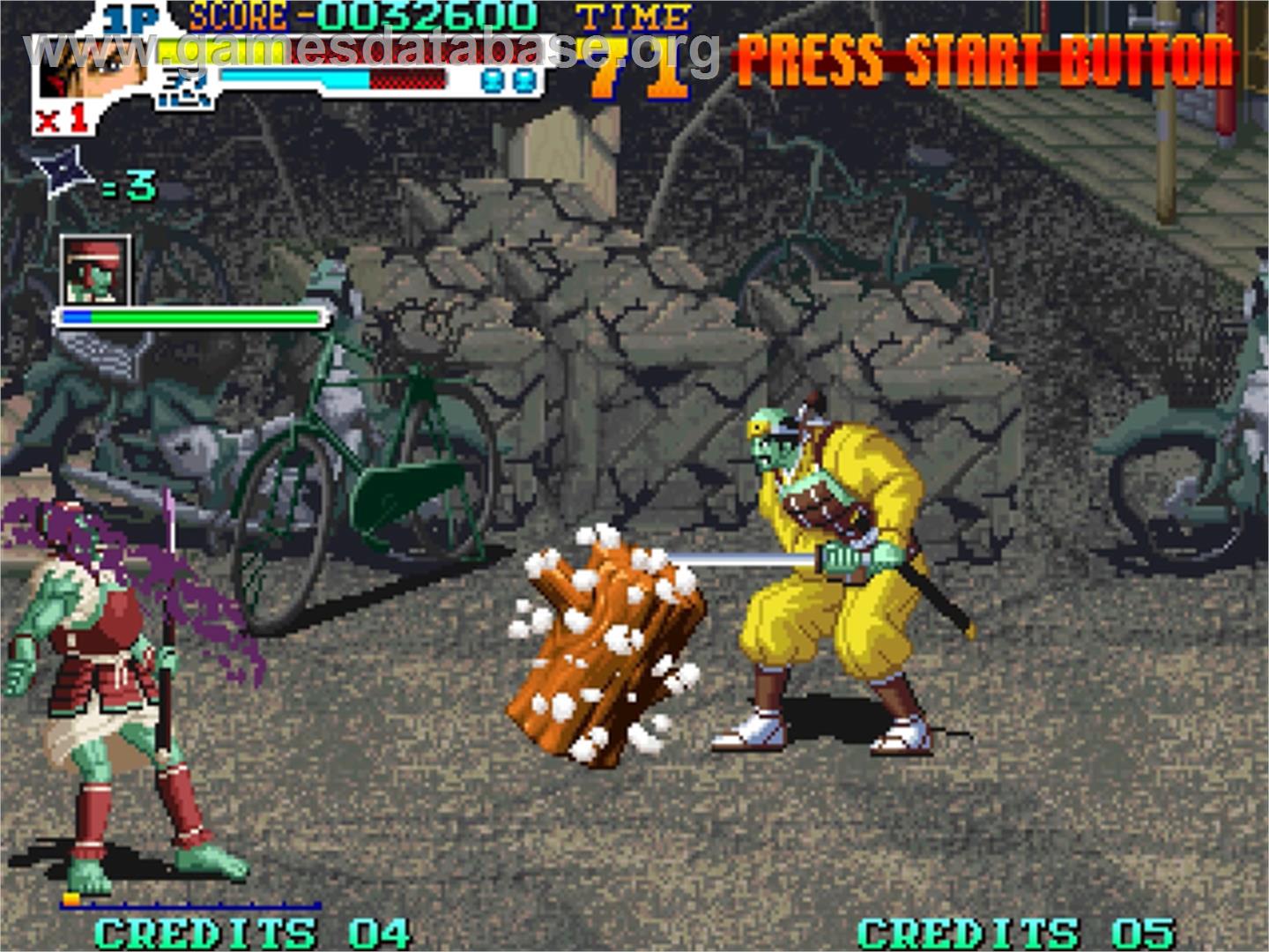 Sengoku 3 - SNK Neo-Geo AES - Artwork - In Game