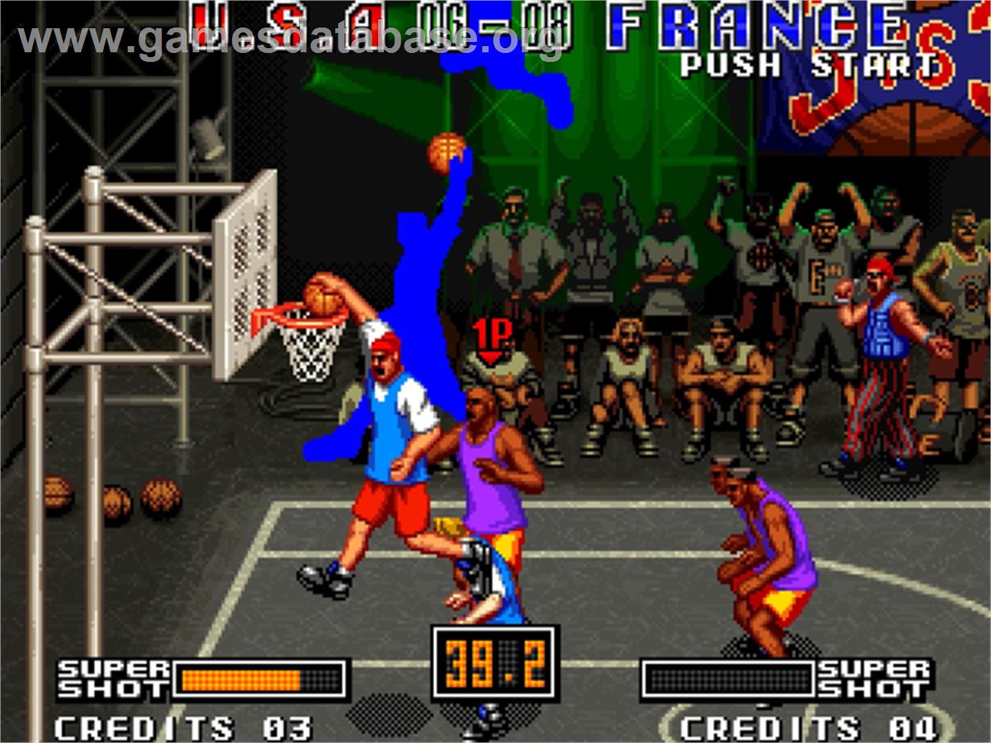 Street Hoop - SNK Neo-Geo AES - Artwork - In Game