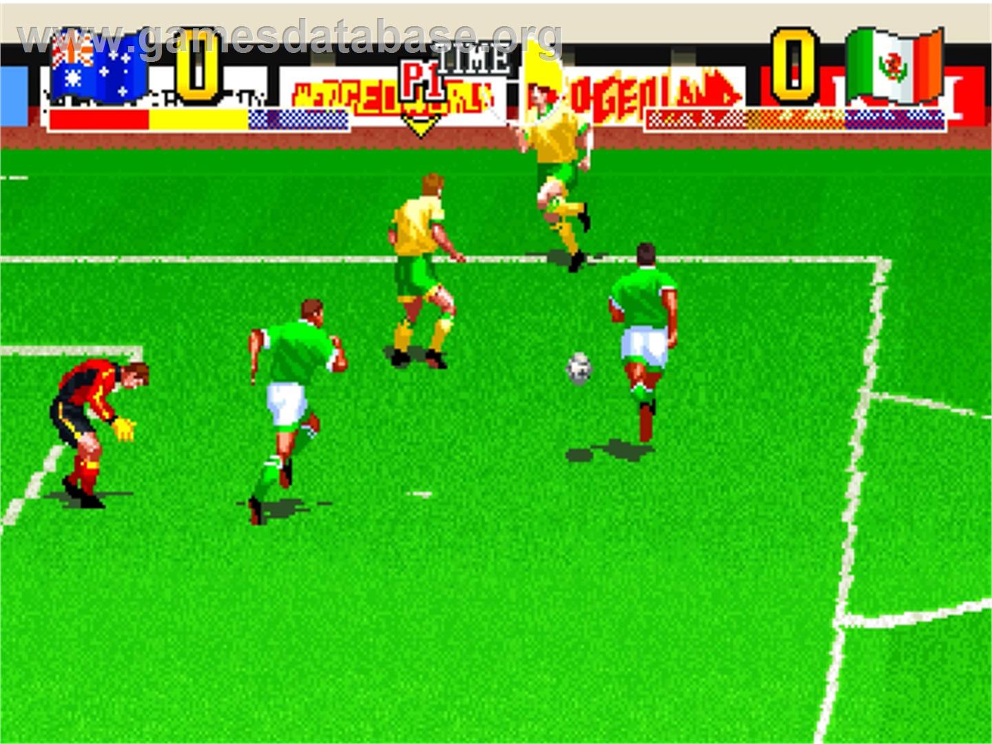 Ultimate 11: SNK Football Championship - SNK Neo-Geo AES - Artwork - In Game